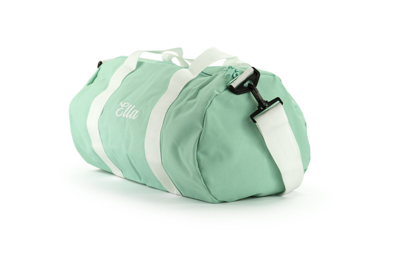 Uitgaan van Behandeling Flash Sporttas pastel groen met witte linten | It's Personal