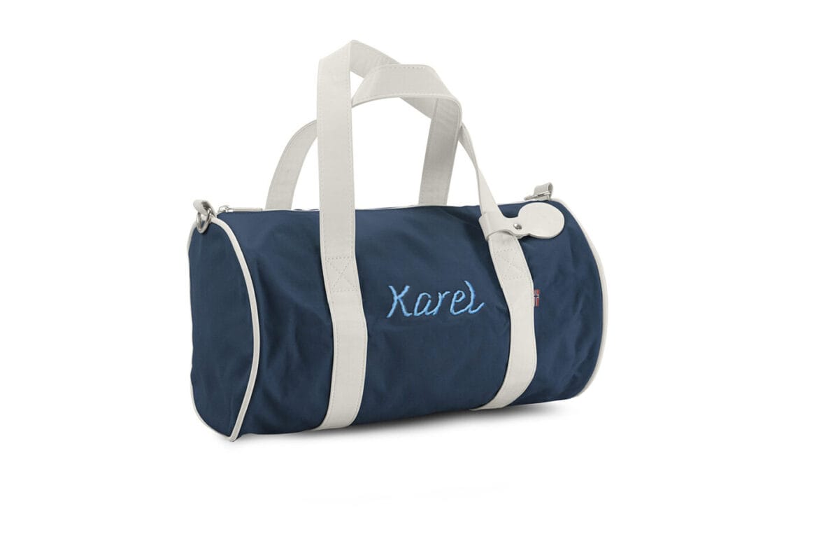sporttas donkerblauw