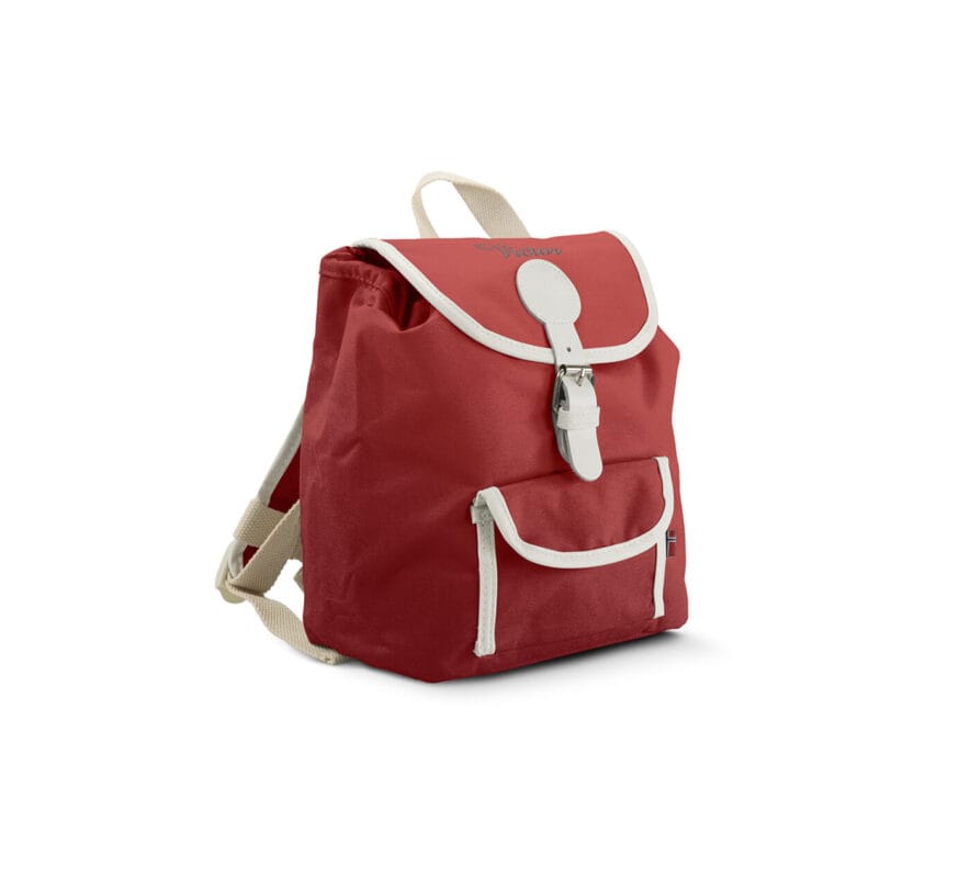 Kinderrugzak met naam rood