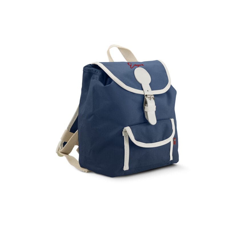 kinderrugzak met naam donkerblauw