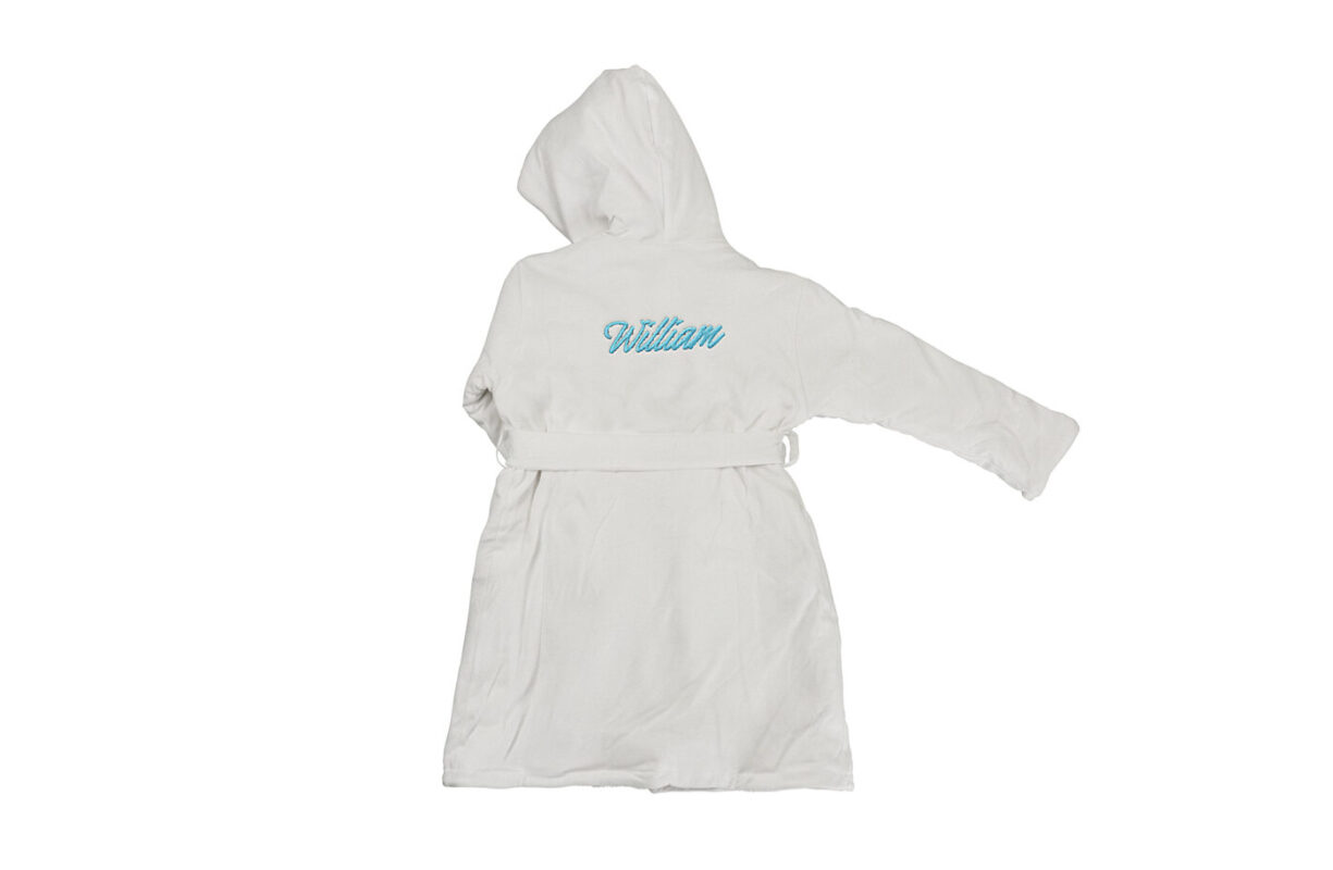 luxe kinderbadjas wit
