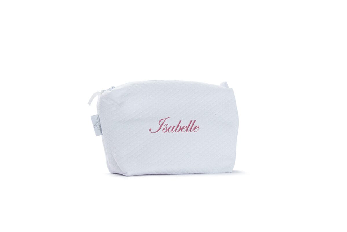 toiletzak witte wafelstof