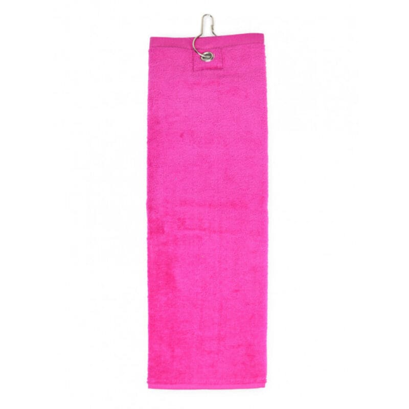 golfhanddoek roze