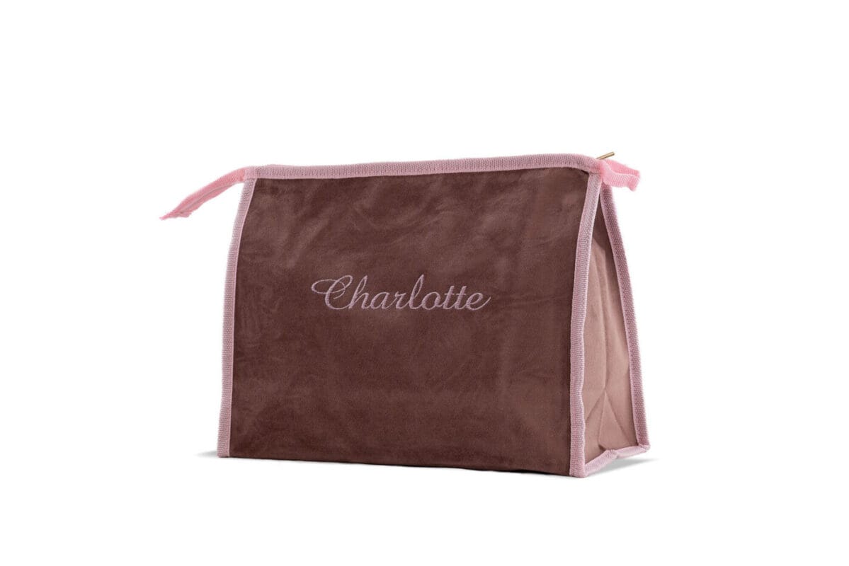 toiletzak roze velvet