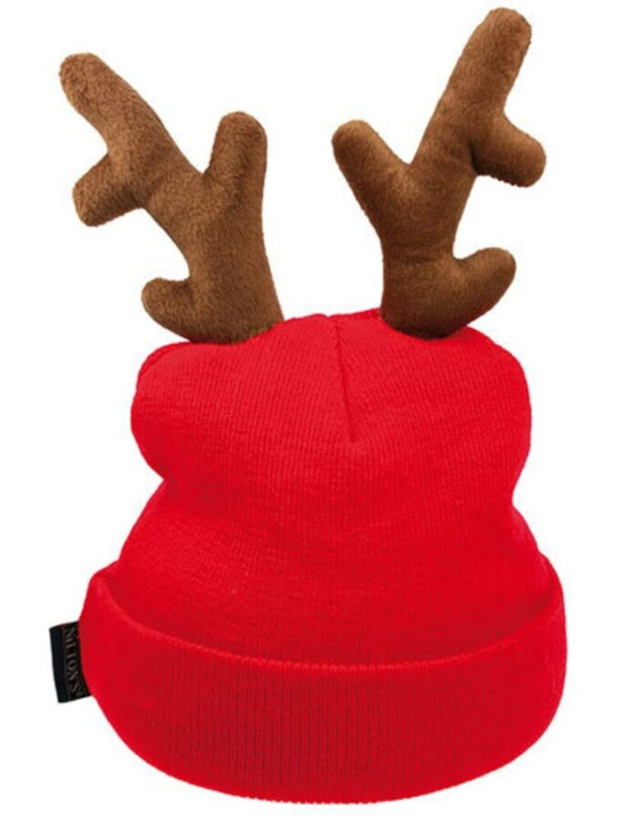 Kerstmuts rendier met naam