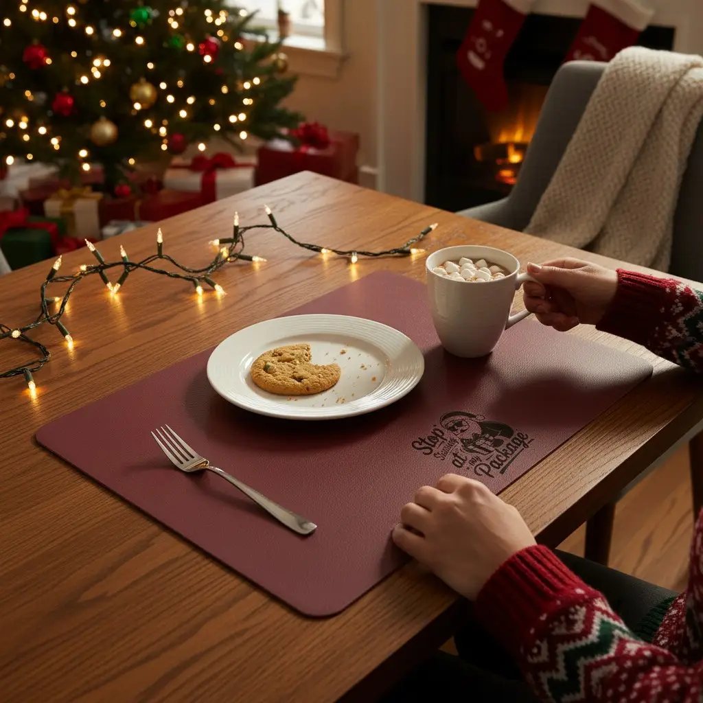 Gepersonaliseerde gelaserde placemats op maat