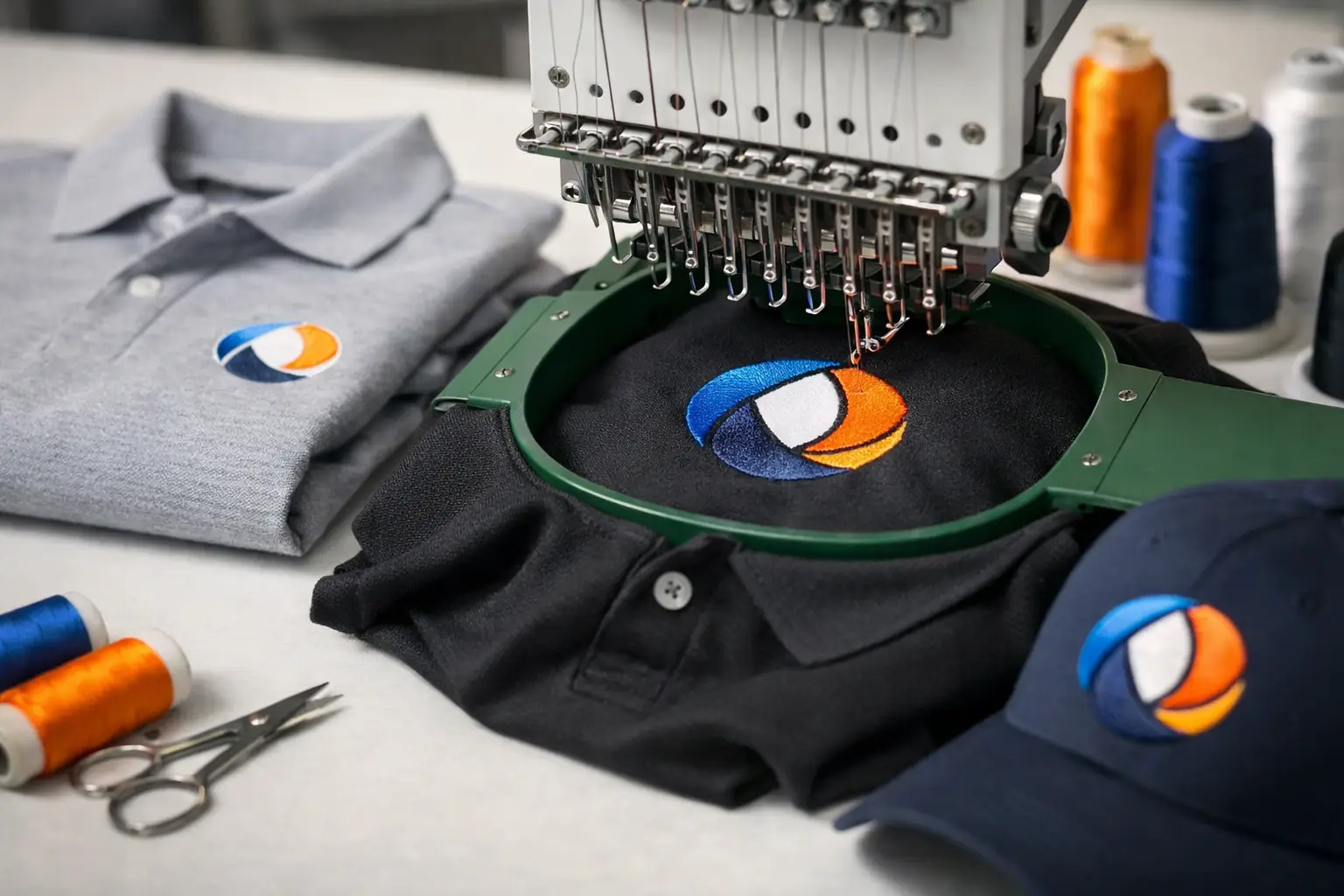 Gids voor logo borduren op kleding en textiel