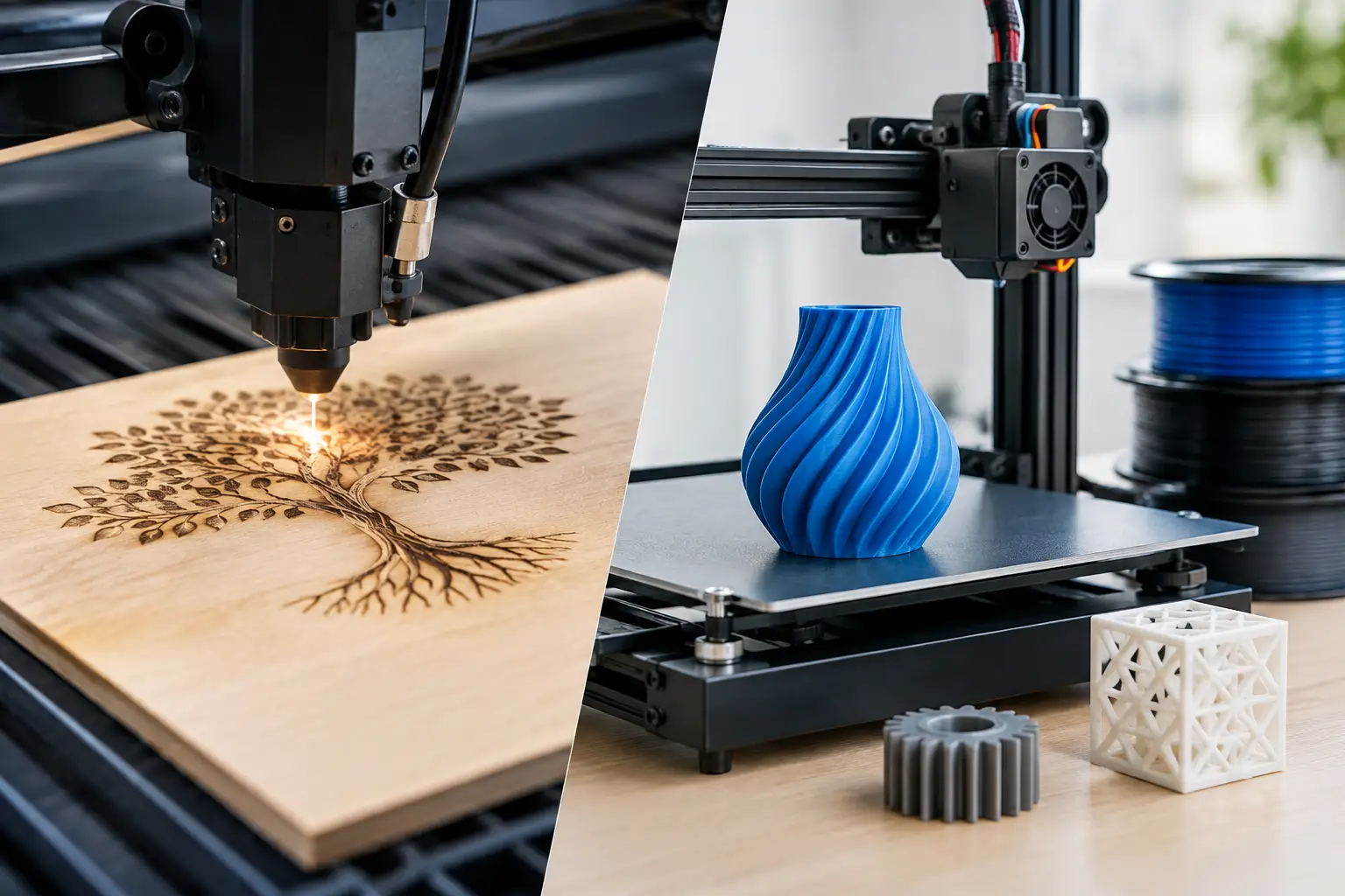 Lasergravure versus 3D printen: wat past?